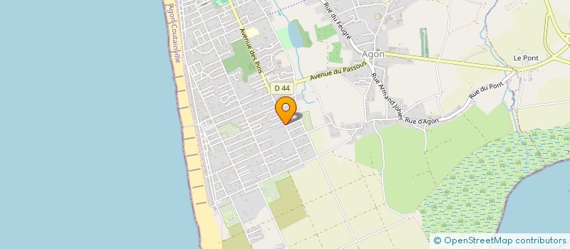 localisation de l'entreprise MAMA VON CHAP  AGON-COUTAINVILLE