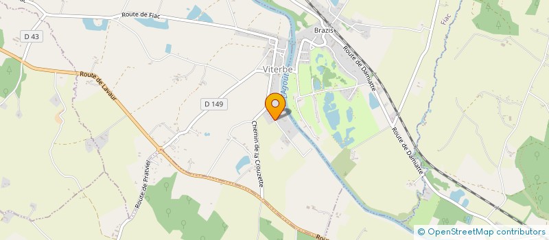 localisation de l'entreprise MAMA7277  VITERBE