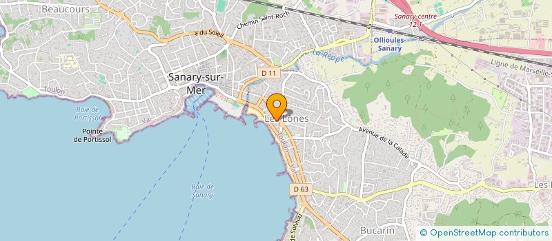 localisation de l'entreprise MAMACH à SIX-FOURS-LES-PLAGES
