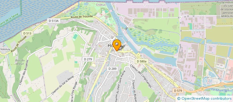 localisation de l'entreprise MAMACIA  HONFLEUR