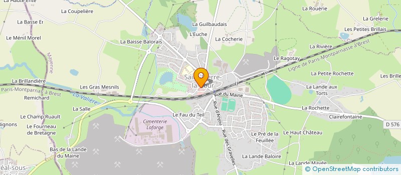 localisation de l'entreprise MAMADIS à SAINT-PIERRE-LA-COUR