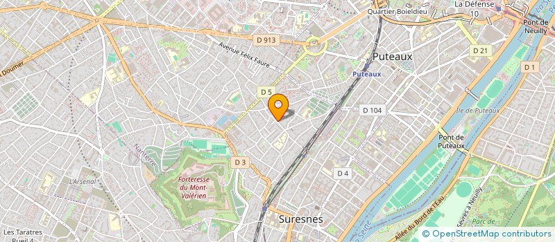 localisation de l'entreprise MAMAFAMILLE à PUTEAUX
