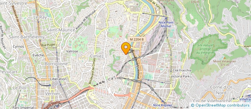 localisation de l'entreprise MAMAFE à NICE