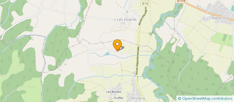 localisation de l'entreprise MAMAGAIA à ARVIGNA