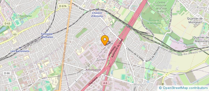 localisation de l'entreprise MAMAGUBIDA IMMOBILIERS à ANTONY