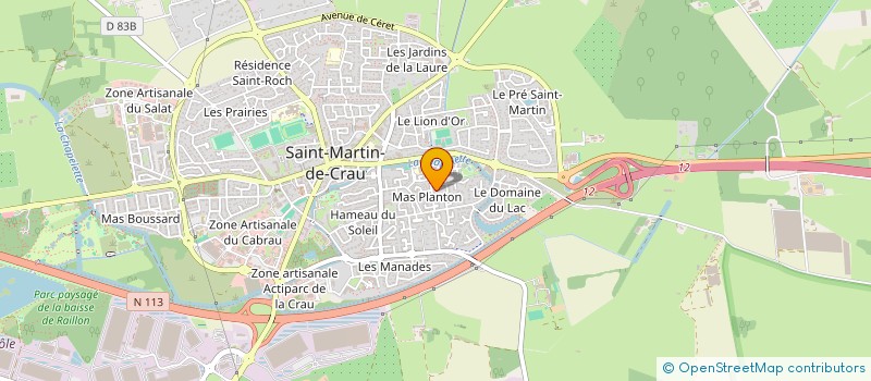localisation de l'entreprise MAMAHOO à SAINT-MARTIN-DE-CRAU