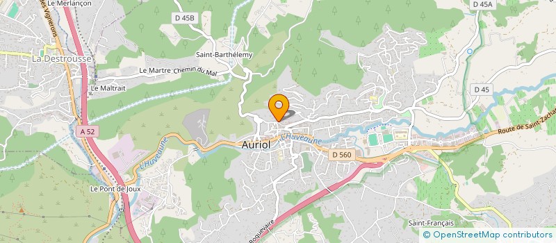 localisation de l'entreprise MAMAHOUSE  AURIOL