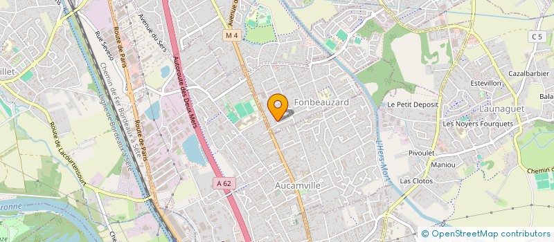 localisation de l'entreprise MAMAJU  FONBEAUZARD