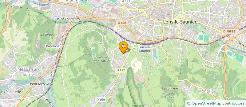 localisation de l'entreprise MAMAKA  LONS-LE-SAUNIER