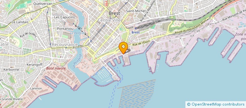 localisation de l'entreprise MAMALAU  BREST