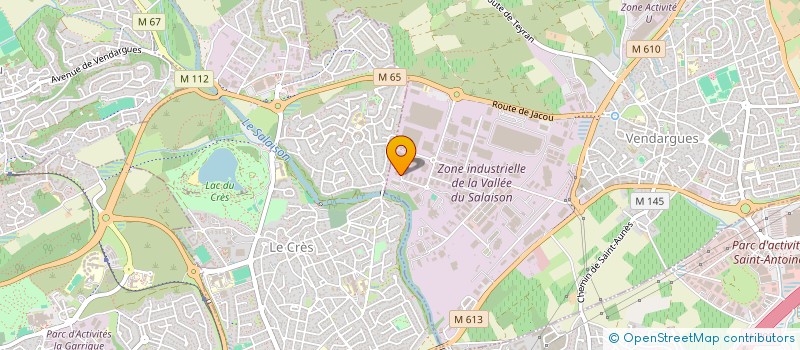 localisation de l'entreprise MAMALIDA à VENDARGUES