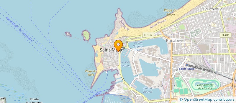 localisation de l'entreprise MAMALO à SAINT-MALO