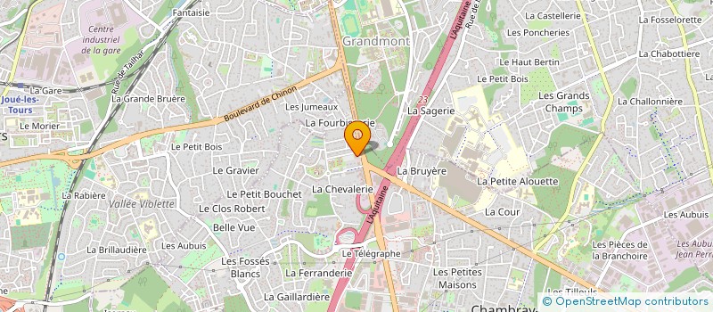 localisation de l'entreprise MAMALOAN  CHAMBRAY-LES-TOURS