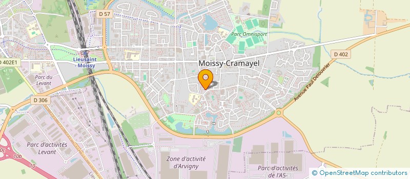 localisation de l'entreprise MAMALOCKS à MOISSY-CRAMAYEL