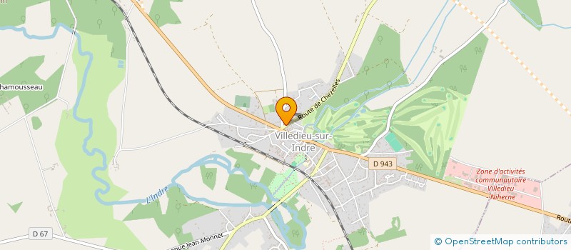 localisation de l'entreprise MAMALOU à VILLEDIEU-SUR-INDRE