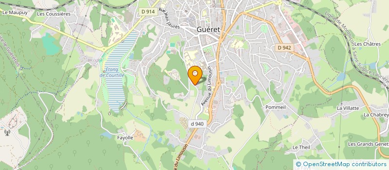 localisation de l'entreprise MAMALOUNI  GUERET