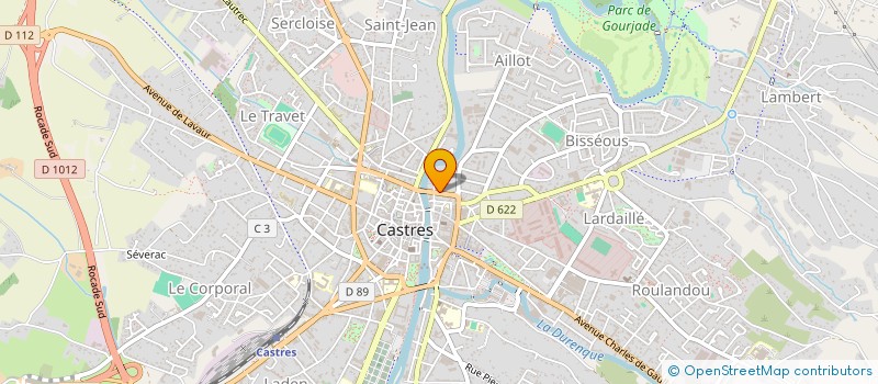 localisation de l'entreprise MAMALRIC  CASTRES