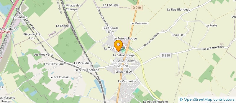 localisation de l'entreprise MAMALYCISCO à LA CELLE-SAINT-AVANT