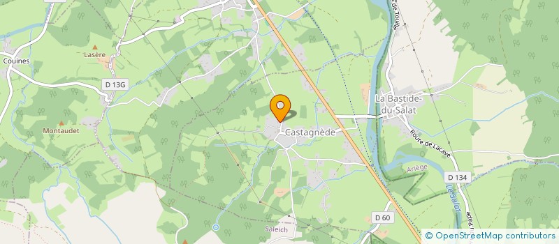 localisation de l'entreprise MAMAMADI  CASTAGNEDE