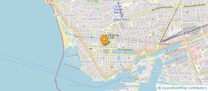 localisation de l'entreprise MAMAMAMA à LE HAVRE