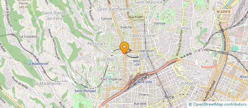 localisation de l'entreprise MAMAMEO à NICE