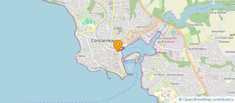 localisation de l'entreprise MAMAMYA à CONCARNEAU