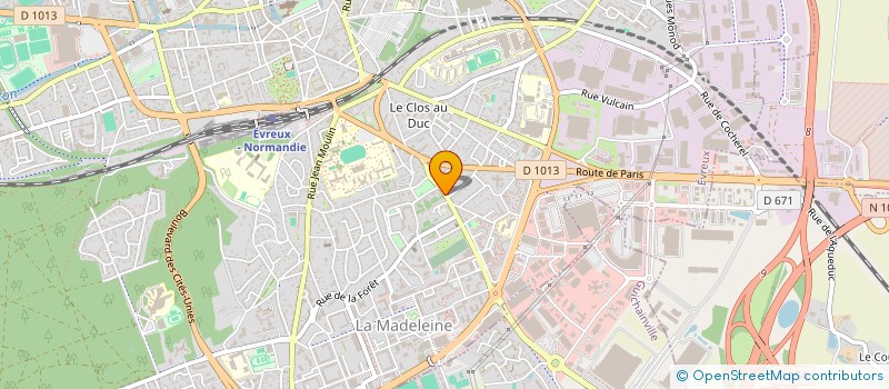 localisation de l'entreprise MAMAN AFRICA à EVREUX