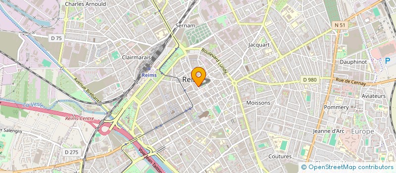 localisation de l'entreprise MAMAN BEBE BABY SPA  REIMS