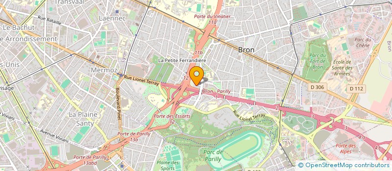localisation de l'entreprise MAMAN BONHEUR à BRON