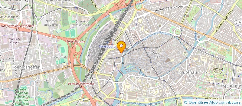 localisation de l'entreprise MAMAN CICY GLORIA à STRASBOURG
