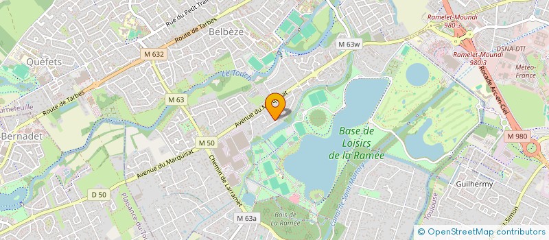 localisation de l'entreprise MAMAN ET FILS  TOURNEFEUILLE