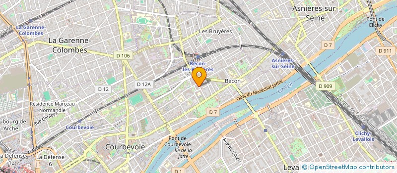 localisation de l'entreprise MAMAN ET MOI à COURBEVOIE
