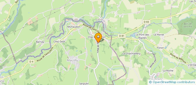 localisation de l'entreprise MAMAN ET MOI  MAIZILLY