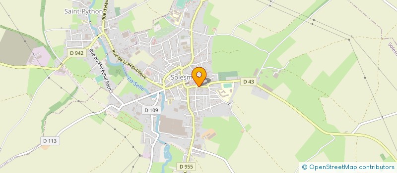 localisation de l'entreprise MAMAN ET NOUS  SOLESMES