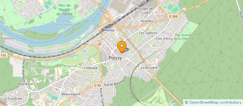 localisation de l'entreprise MAMAN ET PAPA POULE  POISSY