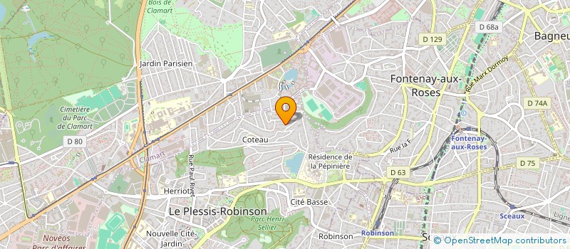 localisation de l'entreprise MAMAN LAETITIA à LE PLESSIS-ROBINSON