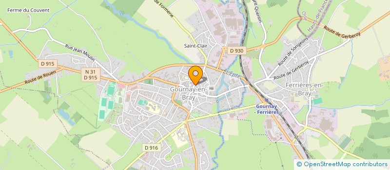 localisation de l'entreprise MAMAN OURS à GOURNAY-EN-BRAY