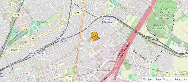 localisation de l'entreprise MAMAN PLAISIR à ANTONY