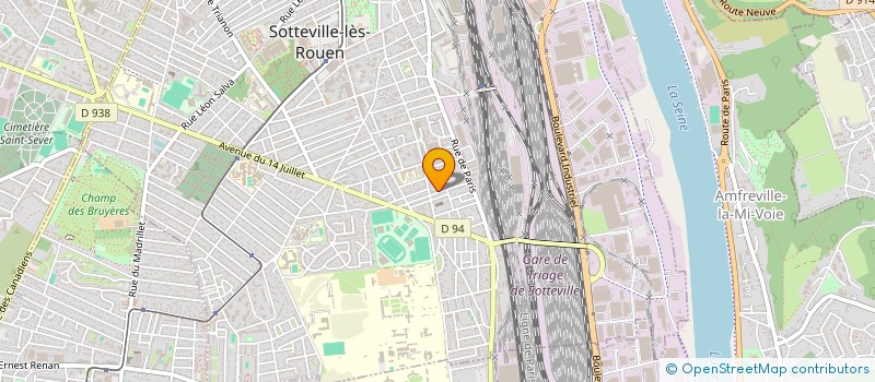 localisation de l'entreprise MAMAN VA DANSER ROUEN  SOTTEVILLE-LES-ROUEN