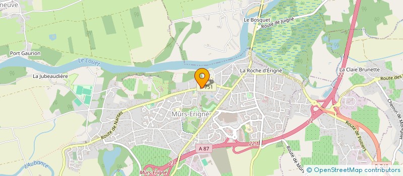 localisation de l'entreprise MAMANA  MURS-ERIGNE