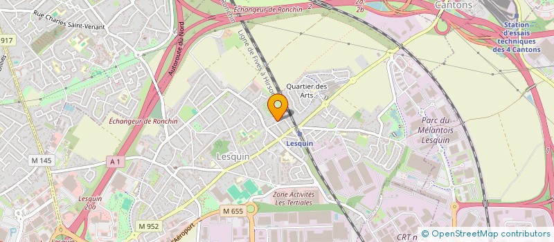 localisation de l'entreprise MAMANE à LESQUIN