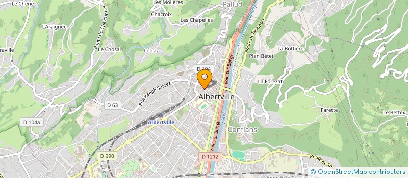 localisation de l'entreprise MAMANE KARITE à ALBERTVILLE