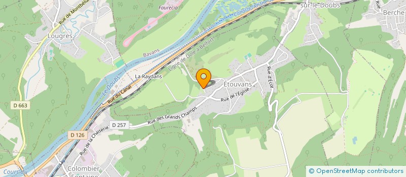 localisation de l'entreprise MAMANOLAU  ETOUVANS