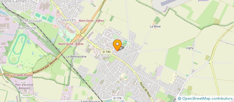 localisation de l'entreprise MAMANOUS  AIFFRES