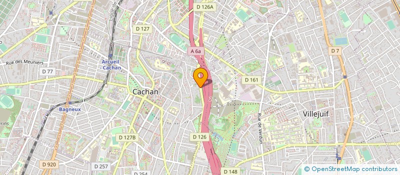 localisation de l'entreprise MAMANS DE CACHAN ET D'AILLEURS  CACHAN