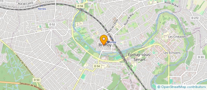 localisation de l'entreprise MAMANS ENSEMBLE NOVATRICES DEBOUT AVENIR SOLIDAIRE  BRUNOY