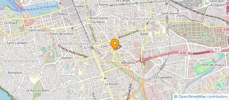 localisation de l'entreprise MAMANTHE  MARSEILLE
