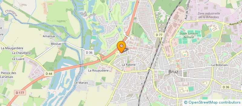 localisation de l'entreprise MAMAPAPA à BRUZ