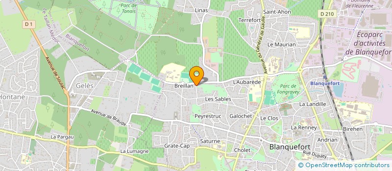 localisation de l'entreprise MAMAPI à BLANQUEFORT