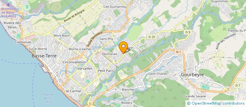 localisation de l'entreprise MAMAR à SAINT-CLAUDE